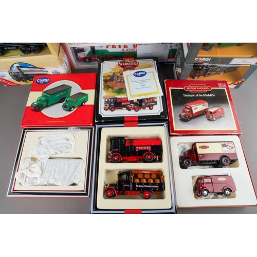 317 - Corgi classics Ltd editions and vehicle sets all boxed (12)