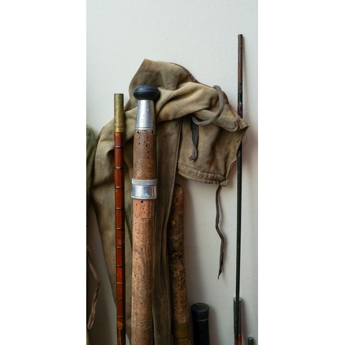 138A - A selection of course fishing rods, various 2 and 3 piece rods, mixture of fibreglass and can

2 Vin... 