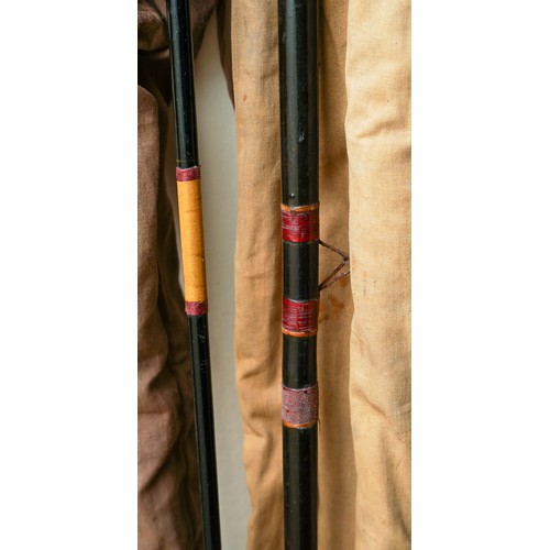 138A - A selection of course fishing rods, various 2 and 3 piece rods, mixture of fibreglass and can

2 Vin... 