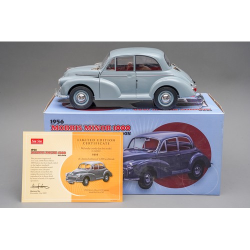 584 - Sun Star 1/12 scale 1956 Morris Minor 1000 Saloon Boxed.