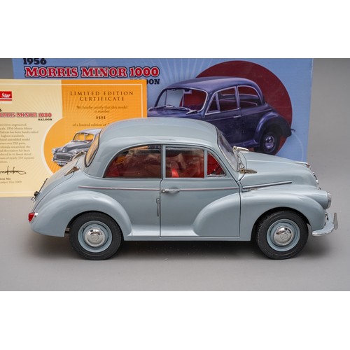 584 - Sun Star 1/12 scale 1956 Morris Minor 1000 Saloon Boxed.