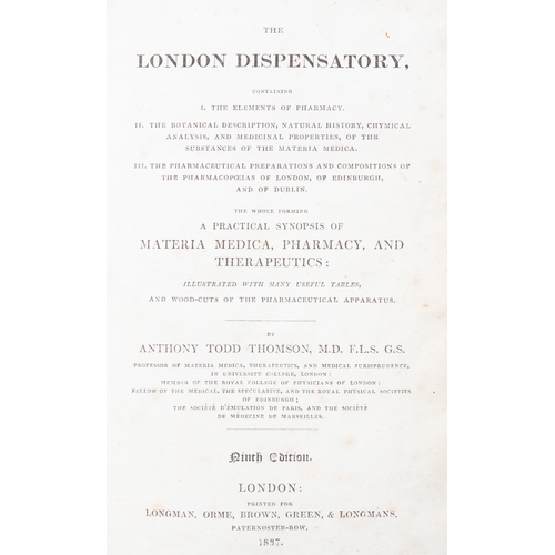 101 - The Edinburgh New Dispensatory 6th Edition by Andrew Duncan 1811 and The London Dispensatory Andrew ... 