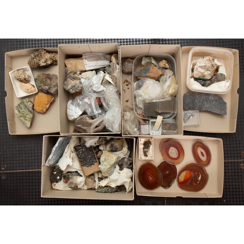 102 - Three boxes of mineral samples