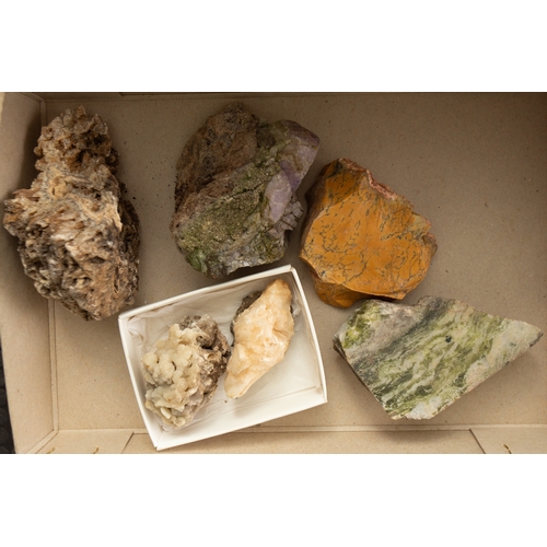 102 - Three boxes of mineral samples