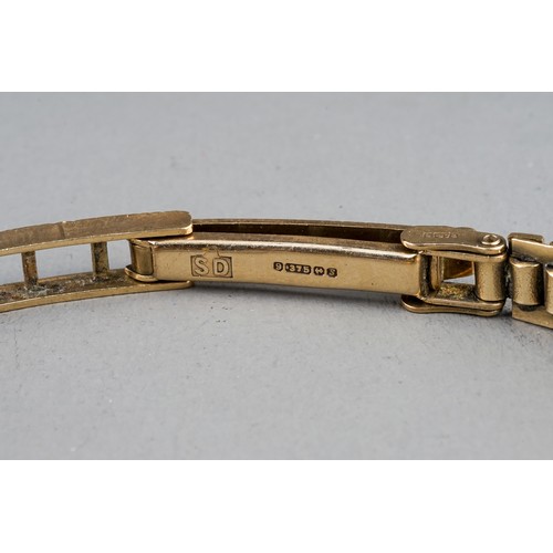 173 - A 9ct yellow gold ladies Rotary watch, gross weight approx 14.2g (bracelet is 9ct gold); together wi... 