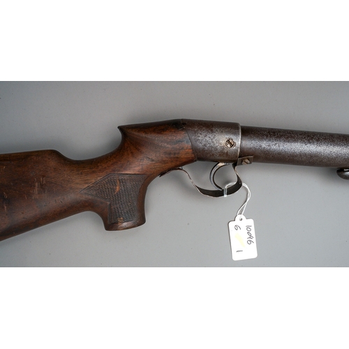 200 - Circa 1905 BSA Air rifle

BSA / Lincoln Jeffries Air Rifle, serial number 10568, making this one of ... 