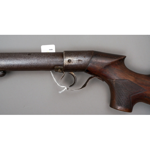 200 - Circa 1905 BSA Air rifle

BSA / Lincoln Jeffries Air Rifle, serial number 10568, making this one of ... 