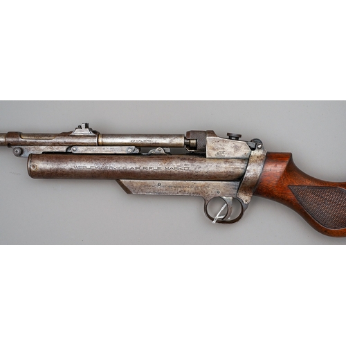 201 - A Webley Service Air Rifle Mark II, .22 calibre. Manufactured by Webley & Scott LTD, Birmingham, Eng... 