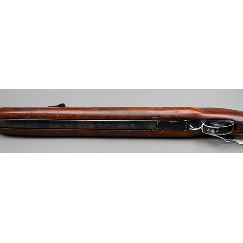 202 - Underlever BSA style Air Rifle
Unmarked, but we believe it to be made by BSA, may have undergone som... 