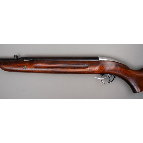 202 - Underlever BSA style Air Rifle
Unmarked, but we believe it to be made by BSA, may have undergone som... 