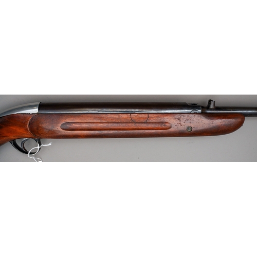 202 - Underlever BSA style Air Rifle
Unmarked, but we believe it to be made by BSA, may have undergone som... 