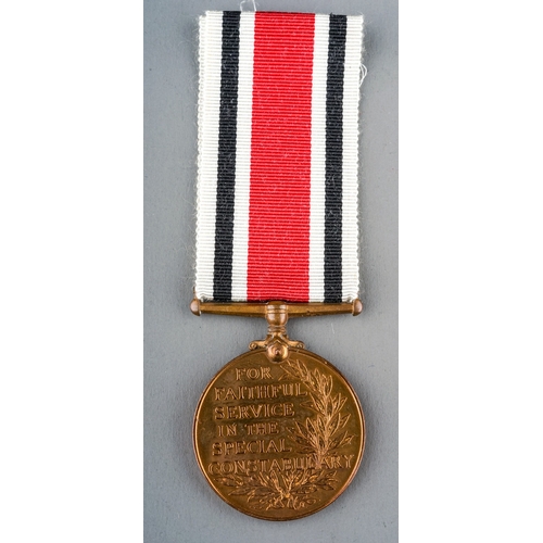 251 - Special Constabulary Medal to Andre Argenti.  Gv robed named to Andre Argenti.  Condition EF.  Belie... 