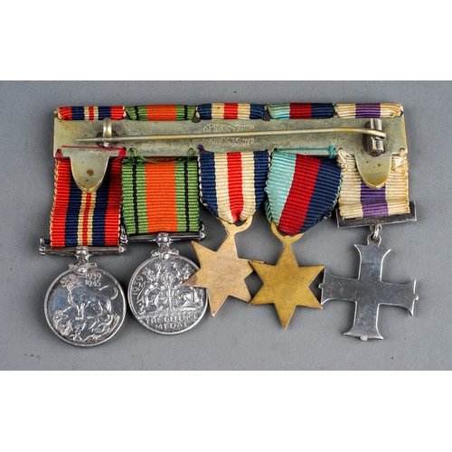 253 - Miniature set of WW2 medals including Military Cross 1935/45 Star, France & Germany star, Defence Me... 