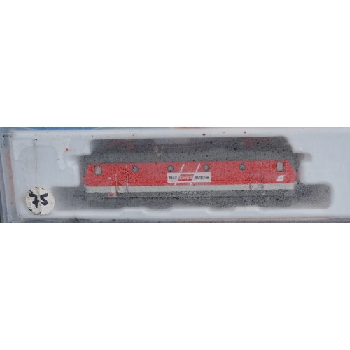 301 - One tray of N gauge DB locos to include Marklin and Roco