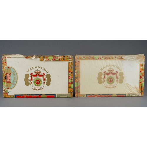 319 - A sealed box of twenty-five (25) Macanudo Corona, CLARO, hand Made in Jamaica, stamped to reverse to... 