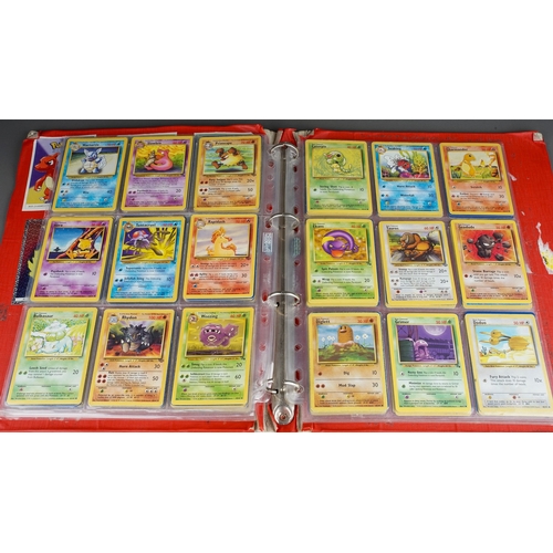 370 - Pokemon: a collection of approx 126 cards - see photographs for details (Q - 1 folder)