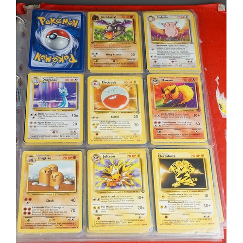 370 - Pokemon: a collection of approx 126 cards - see photographs for details (Q - 1 folder)