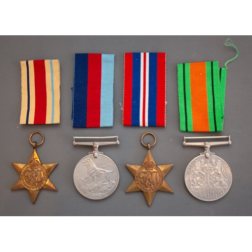 437 - Militaria: three WWII casualty medals awarded to 14560267 E Pemberton to include France and Germany ... 