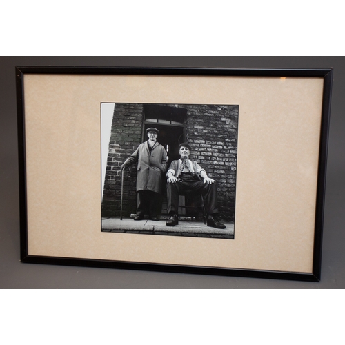 474 - Attributed to Graham Smith (b.1947)
Double portrait (Old Men)
silver gelatin print, 20.5 x 21cm, fra... 