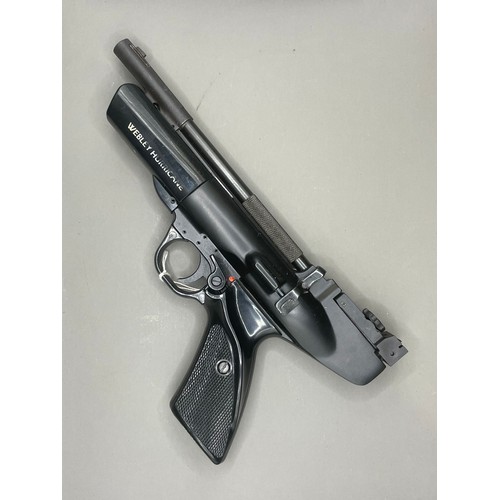 207 - Webley Hurricane Air Pistol air

Made by Webley & Scott LTD

In good condition for its age, the logo... 