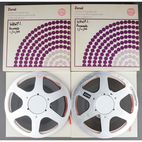 98 - URIAH HEEP STORY REELS ! This set of two original Zonal Reel Tapes x 2 in dated and detailed boxes. ... 