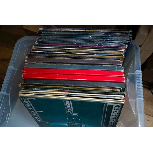 103 - E.L.O Electric Light Orchestra a collection of vinyl lp and 12 inch records including multiple copie... 