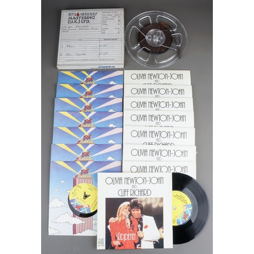 129 - Olivia Newton John Rare original reel to reel tape recording. Magic and Fool Country in stickered or... 