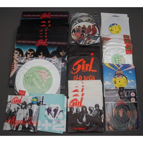 139 - GIRL Hard Rock Band 1978-1982 including member Phil Collen ( Def Leppard ) - This collection of Viny... 