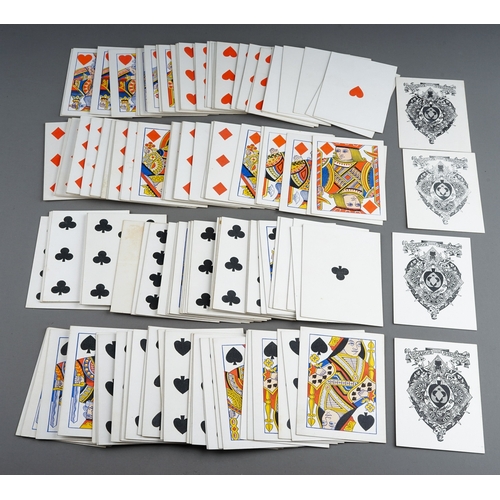 266 - Playing cards odds, Goodall and Sons London: a 19th Century  incomplete deck of playing cards, no co... 