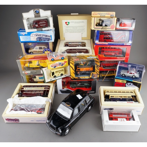 297 - Assorted die-cast metal toy models to include: 
CORGI - Re-issue James Bond's Aston Martin DB5 04204... 