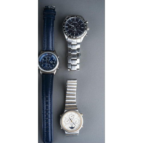 320 - Assorted wristwatch, including gent's Citizen, Seiko, Accurist, Flying Scotsman; ladies Tissot and C... 