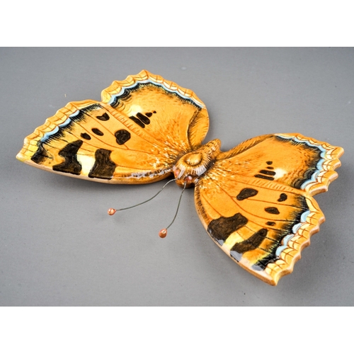 344 - A Beswick model of a Large Tortoiseshell Butterfly  1491, numbered 41, stamped to reverse, approx 13... 