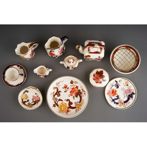 404 - Masons Ironstone - Mandalay - A collection of 20th century Masons Ironstone miniature ceramics to in... 