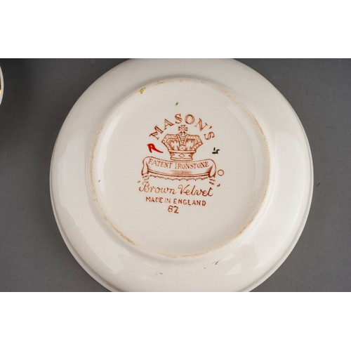 404 - Masons Ironstone - Mandalay - A collection of 20th century Masons Ironstone miniature ceramics to in... 