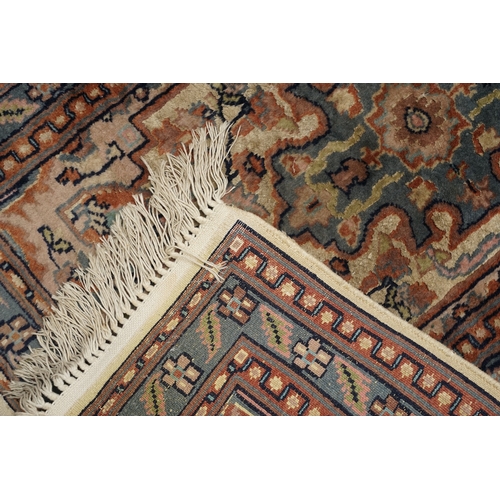 496 - A near pair of Persian wood prayer rugs with central quatrefoil motifs, approx 96 x 63cm (2)