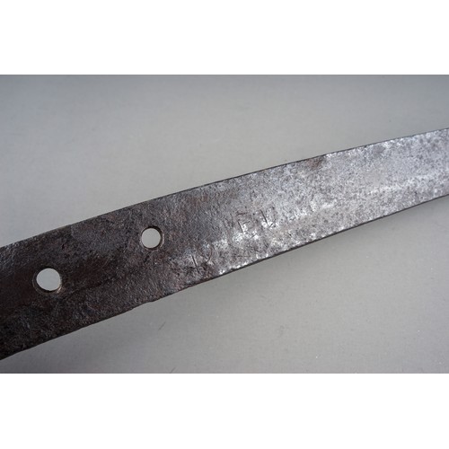 239 - A 14TH CENTURY KOTO TACHI BLADE ATTRIBUTED TO CHOEN Koto Tachi Blade circa 1350, the signature appea... 