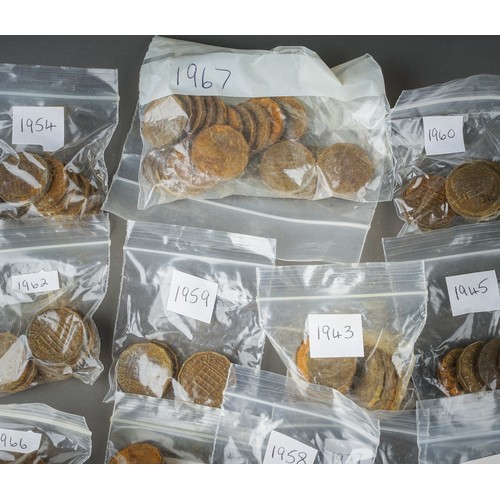 294 - Assorted British and Continental coins including pre 1947 - 19th Century Shillings; 20th Century hal... 