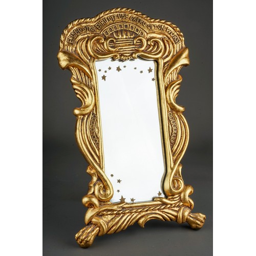 103 - Harry Potter Memorabilia: a Warner Brothers Mirror of Erised the pre-2000 shape, 36cm high