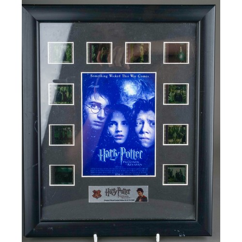 104 - Harry Potter and the Prisoner of Azkaban - ten framed film stills with Certificate to reverse Rye by... 