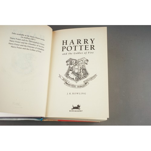 109 - Rowling J. K.. Harry Potter and the Philosopher's Stone. Bloomsbury, 1997. Fifteenth print [with num... 