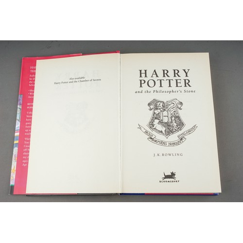 109 - Rowling J. K.. Harry Potter and the Philosopher's Stone. Bloomsbury, 1997. Fifteenth print [with num... 