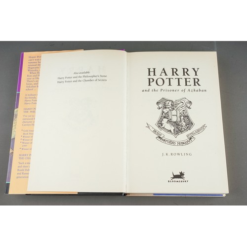 109 - Rowling J. K.. Harry Potter and the Philosopher's Stone. Bloomsbury, 1997. Fifteenth print [with num... 