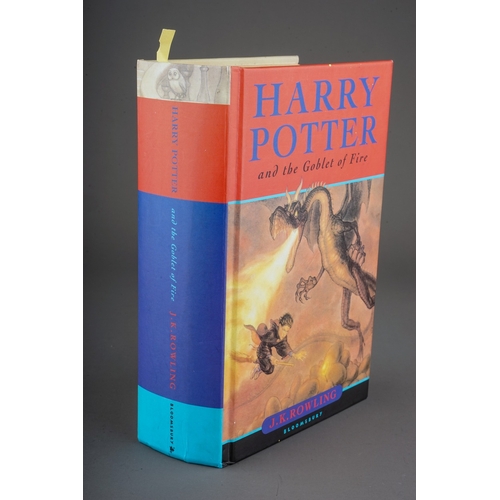 191 - Rowling, J.K., Harry Potter and the Goblet of Fire, first edition hardback, printing errors on pages... 