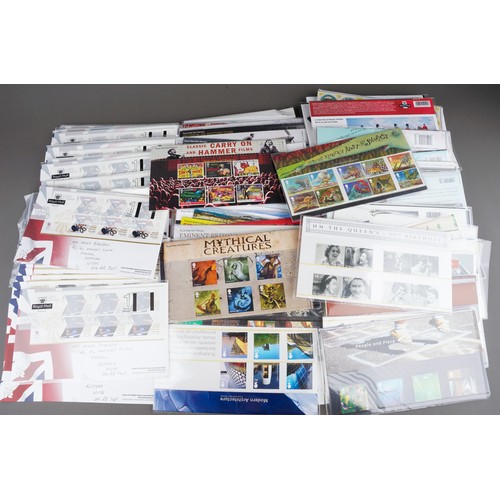 195 - Approx 190 first day covers to include sporting, royals, history etc. (1 box)