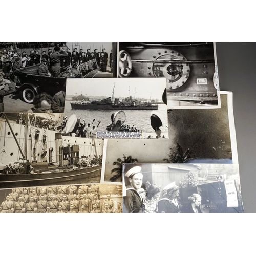 200 - 16 x WW2 Second World War Large Format photographs to include the evacuation of
 BEF troops from Dun... 