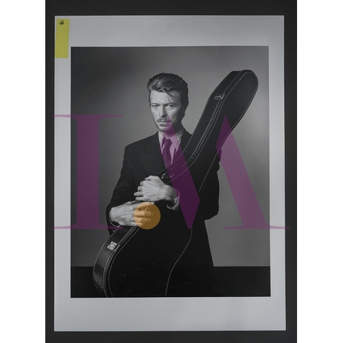 275 - DAVID BOWIE - Sukita Set of Photographs. This lot comprises of 3 Large 42 x 30 cm black and white ph... 