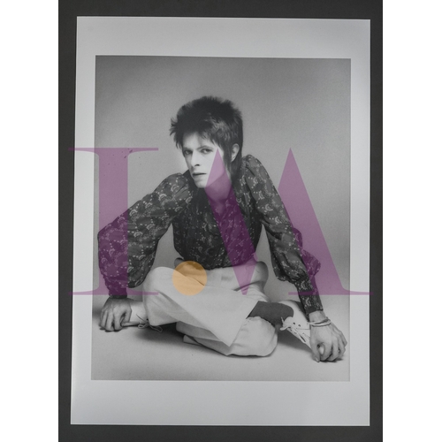 288 - David Bowie Set of 4 Sukita Photographs 1972 shoot.
4 x Large 42 x 30 cm black and white photographs... 