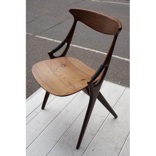 624 - Arne Hovmand Olsen (1919-1989)set of 4 Teak dining chairs, designed by  Arne Hovmand Olsen for Mogen... 