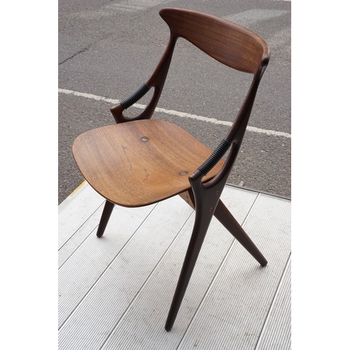 624 - Arne Hovmand Olsen (1919-1989)set of 4 Teak dining chairs, designed by  Arne Hovmand Olsen for Mogen... 