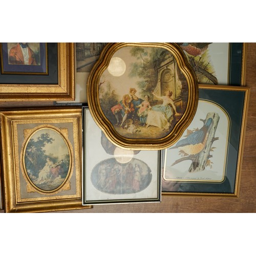 630 - Assorted collection of decorative prints and oils (Q)